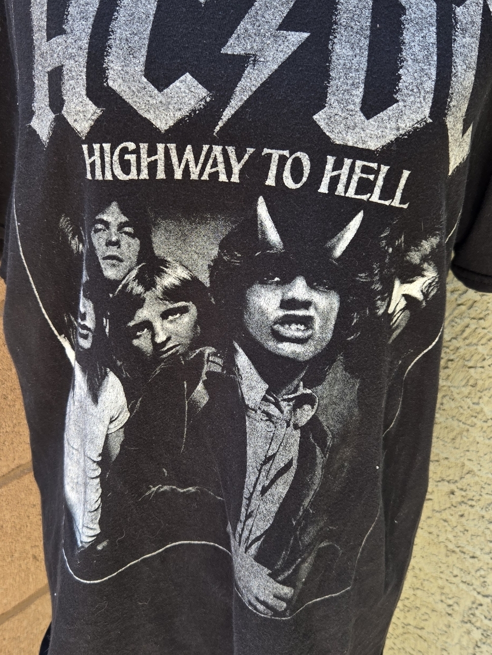 AC/DC Black 'Highway to Hell' Graphic Tee - Picture 2 of 5